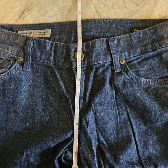 Citizens of Humanity #186 Birkin Wide Leg, Low Rise Stretch Jeans 27 Made in USA - Picture 5 of 9